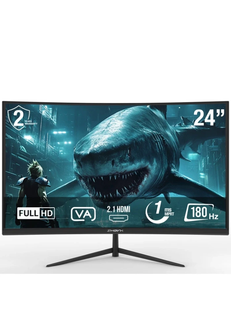SHARX Gaming Monitor 24" FHD